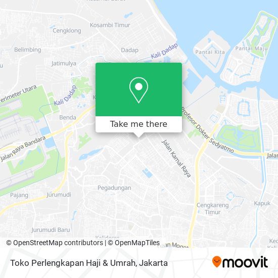 Toko Perlengkapan Haji & Umrah map