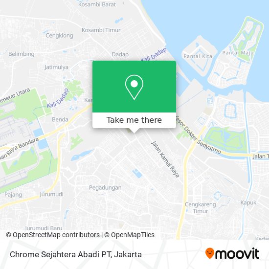 Chrome Sejahtera Abadi PT map