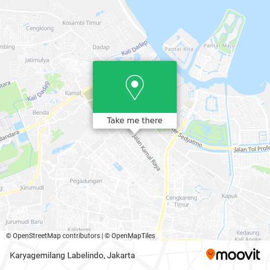 Karyagemilang Labelindo map