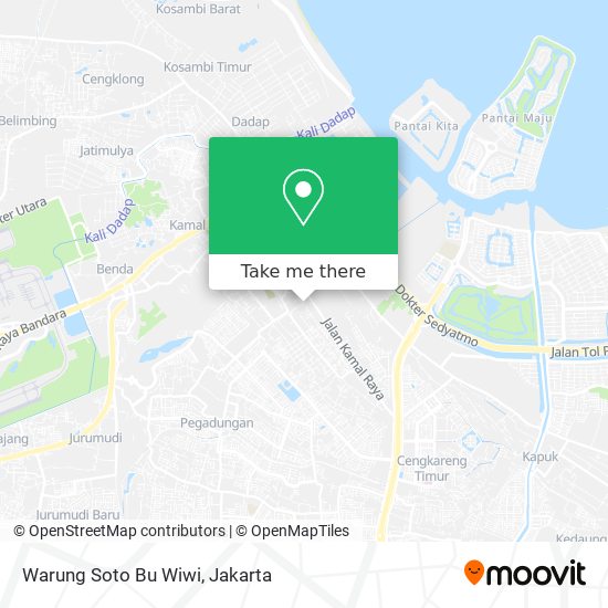 Warung Soto Bu Wiwi map