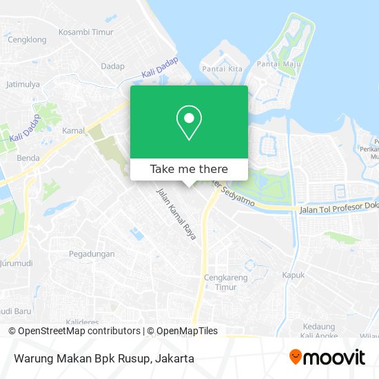 Warung Makan Bpk Rusup map