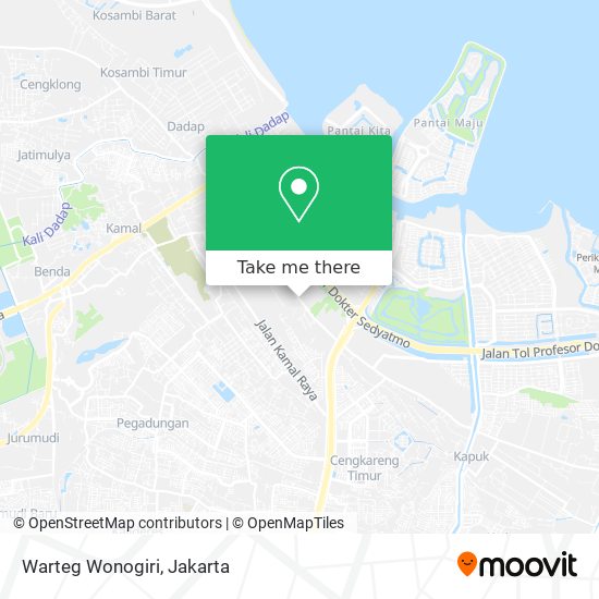 Warteg Wonogiri map