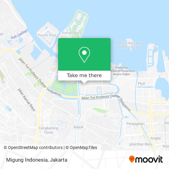 Migung Indonesia map