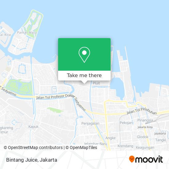 Bintang Juice map