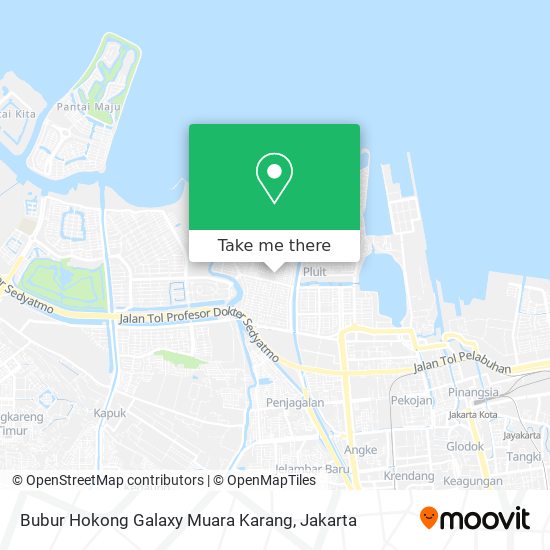 Bubur Hokong Galaxy Muara Karang map