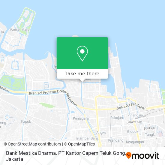 Bank Mestika Dharma. PT Kantor Capem Teluk Gong map