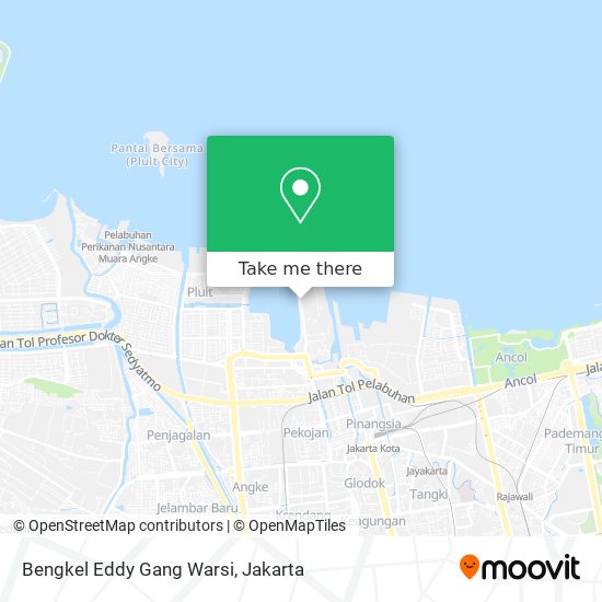 Bengkel Eddy Gang Warsi map