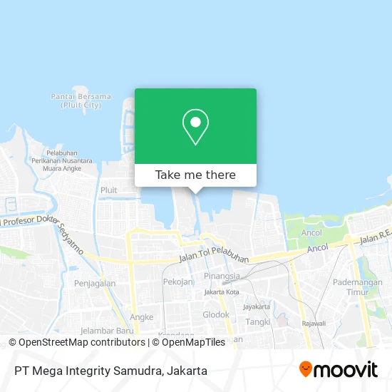 PT Mega Integrity Samudra map