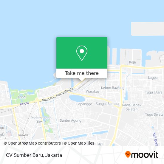 CV Sumber Baru map