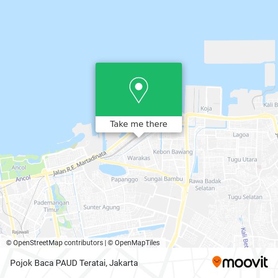 Pojok Baca PAUD Teratai map