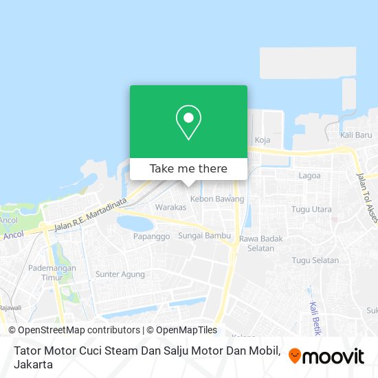 Tator Motor Cuci Steam Dan Salju Motor Dan Mobil map