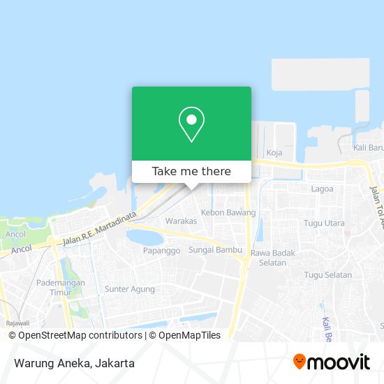 Warung Aneka map