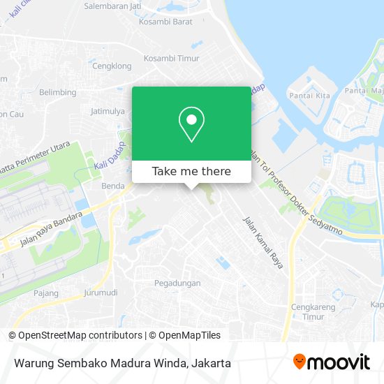 Warung Sembako Madura Winda map