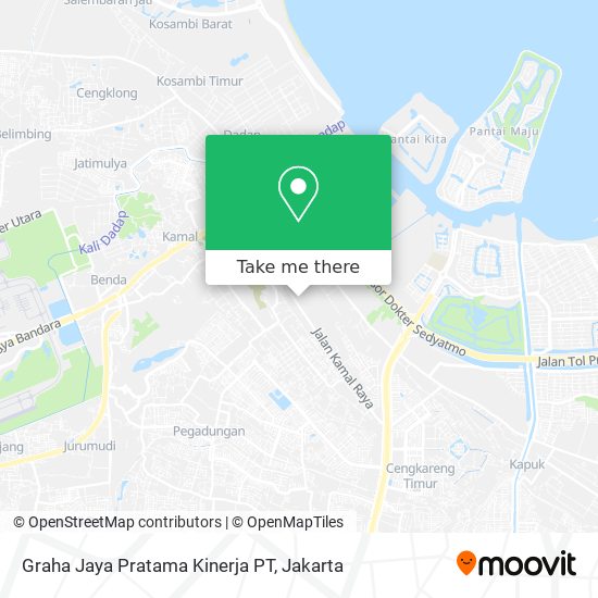 Graha Jaya Pratama Kinerja PT map