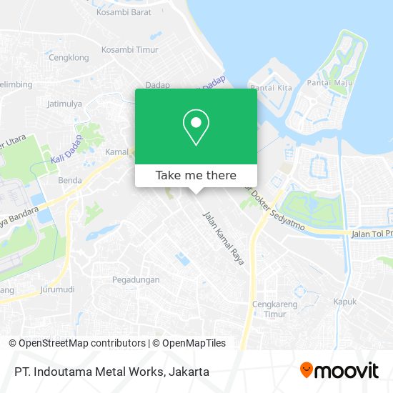 PT. Indoutama Metal Works map