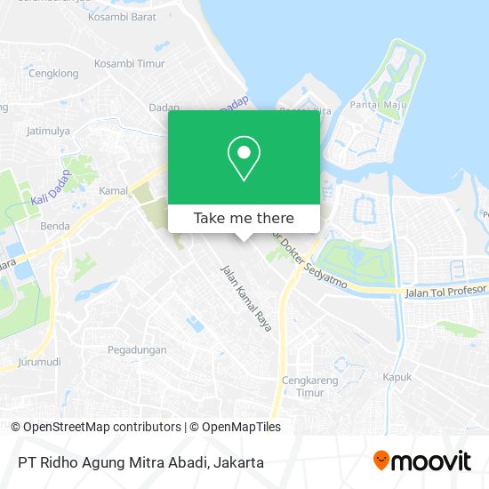 PT Ridho Agung Mitra Abadi map