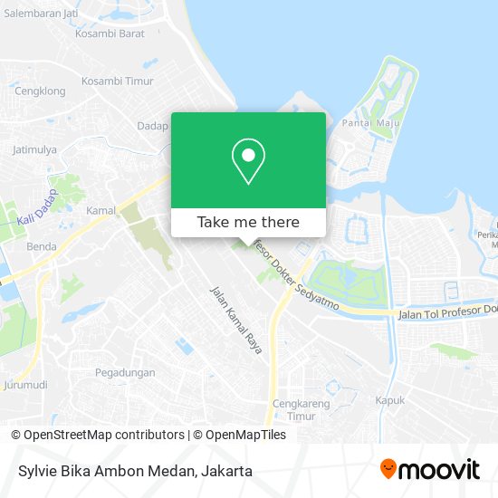 Sylvie Bika Ambon Medan map