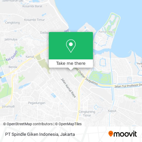 PT Spindle Giken Indonesia map