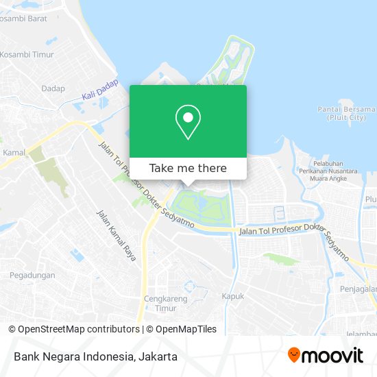 Bank Negara Indonesia map