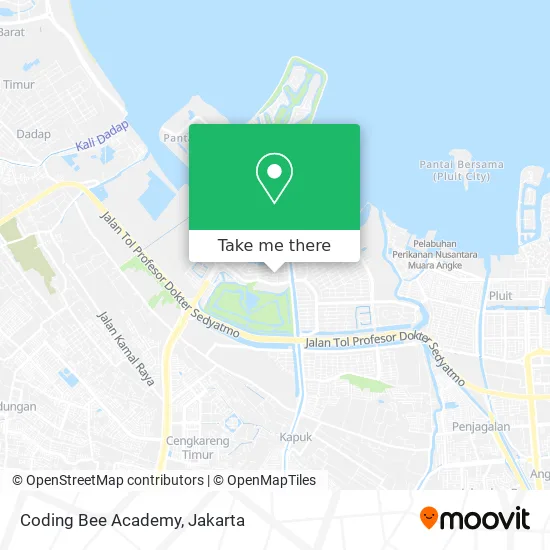 Coding Bee Academy map