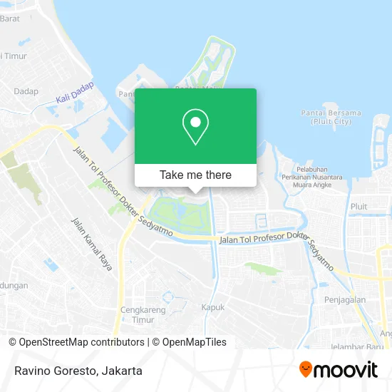 Ravino Goresto map