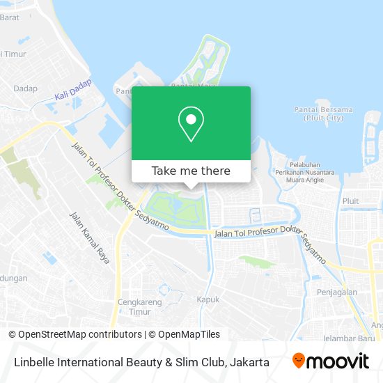 Linbelle International Beauty & Slim Club map