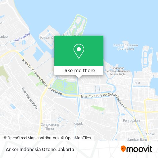 Anker Indonesia Ozone map