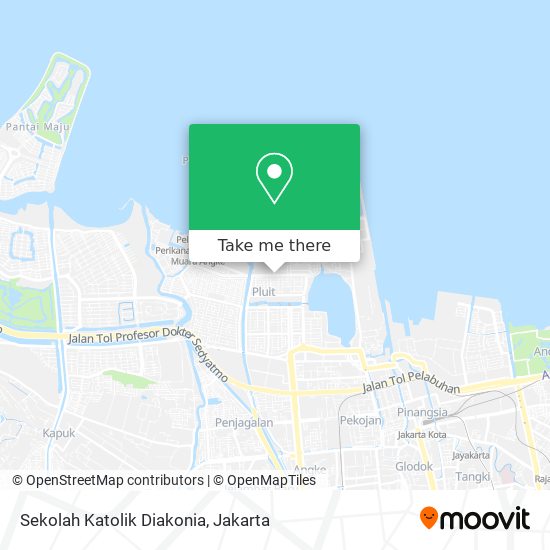Sekolah Katolik Diakonia map