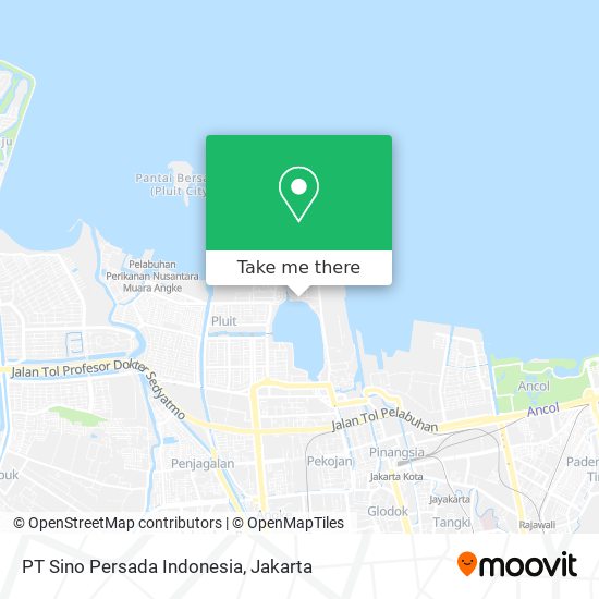 PT Sino Persada Indonesia map