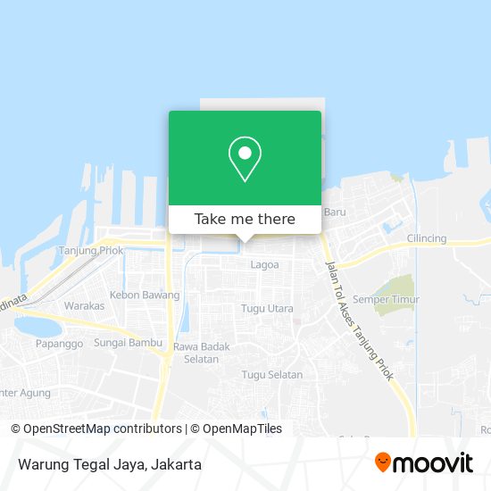 Warung Tegal Jaya map