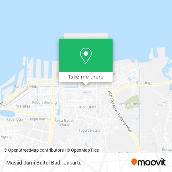 Masjid Jami Baitul Badi map