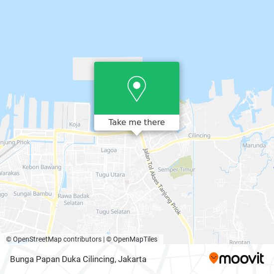 Bunga Papan Duka Cilincing map