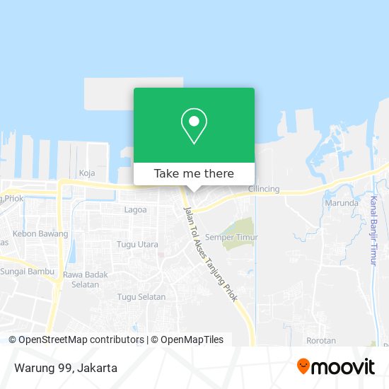 Warung 99 map