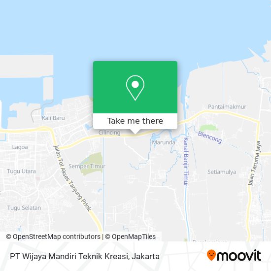 PT Wijaya Mandiri Teknik Kreasi map