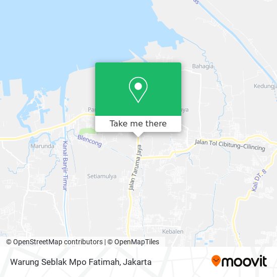 Warung Seblak Mpo Fatimah map