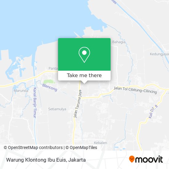 Warung Klontong Ibu Euis map