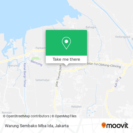 Warung Sembako Mba Ida map