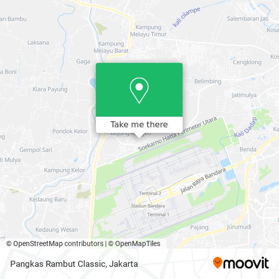 Pangkas Rambut Classic map