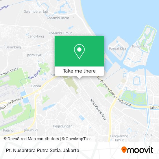 Pt. Nusantara Putra Setia map