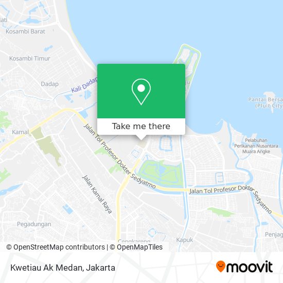 Kwetiau Ak Medan map