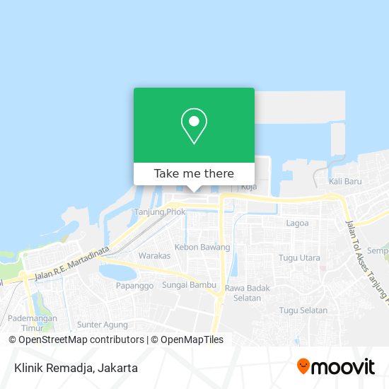 Klinik Remadja map