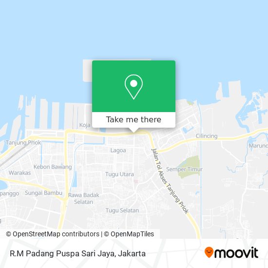 R.M Padang Puspa Sari Jaya map