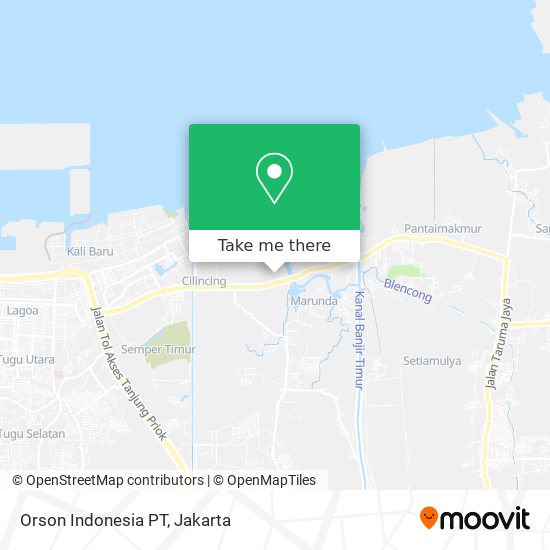 Orson Indonesia PT map