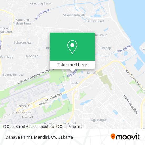 Cahaya Prima Mandiri. CV map