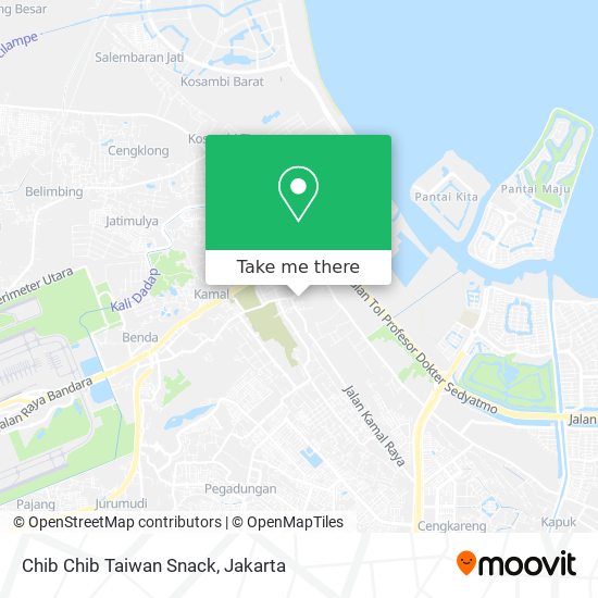Chib Chib Taiwan Snack map