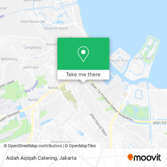 Aidah Aqiqah Catering map