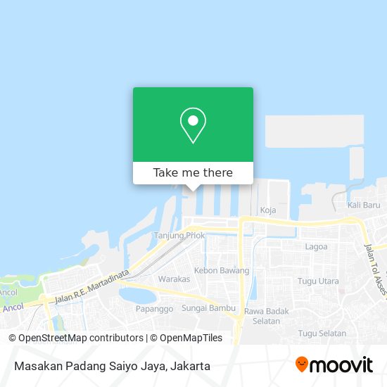 Masakan Padang Saiyo Jaya map