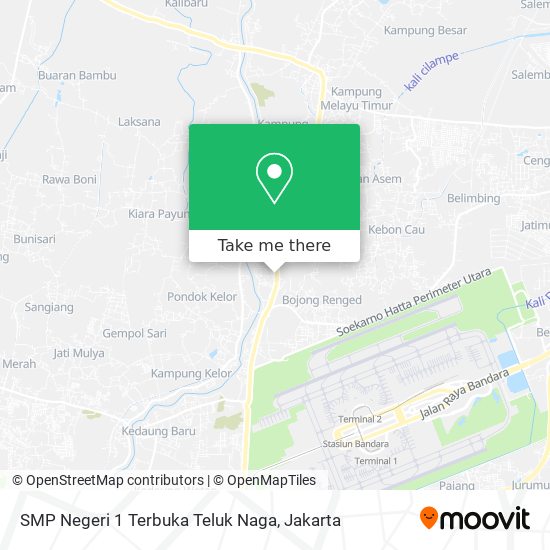 SMP Negeri 1 Terbuka Teluk Naga map