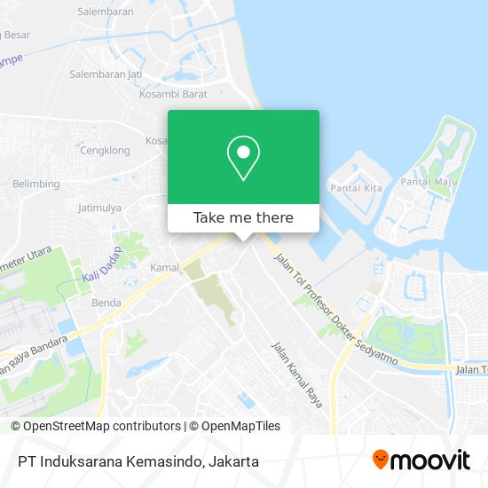 PT Induksarana Kemasindo map