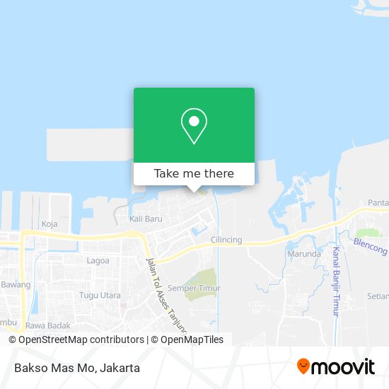 Bakso Mas Mo map